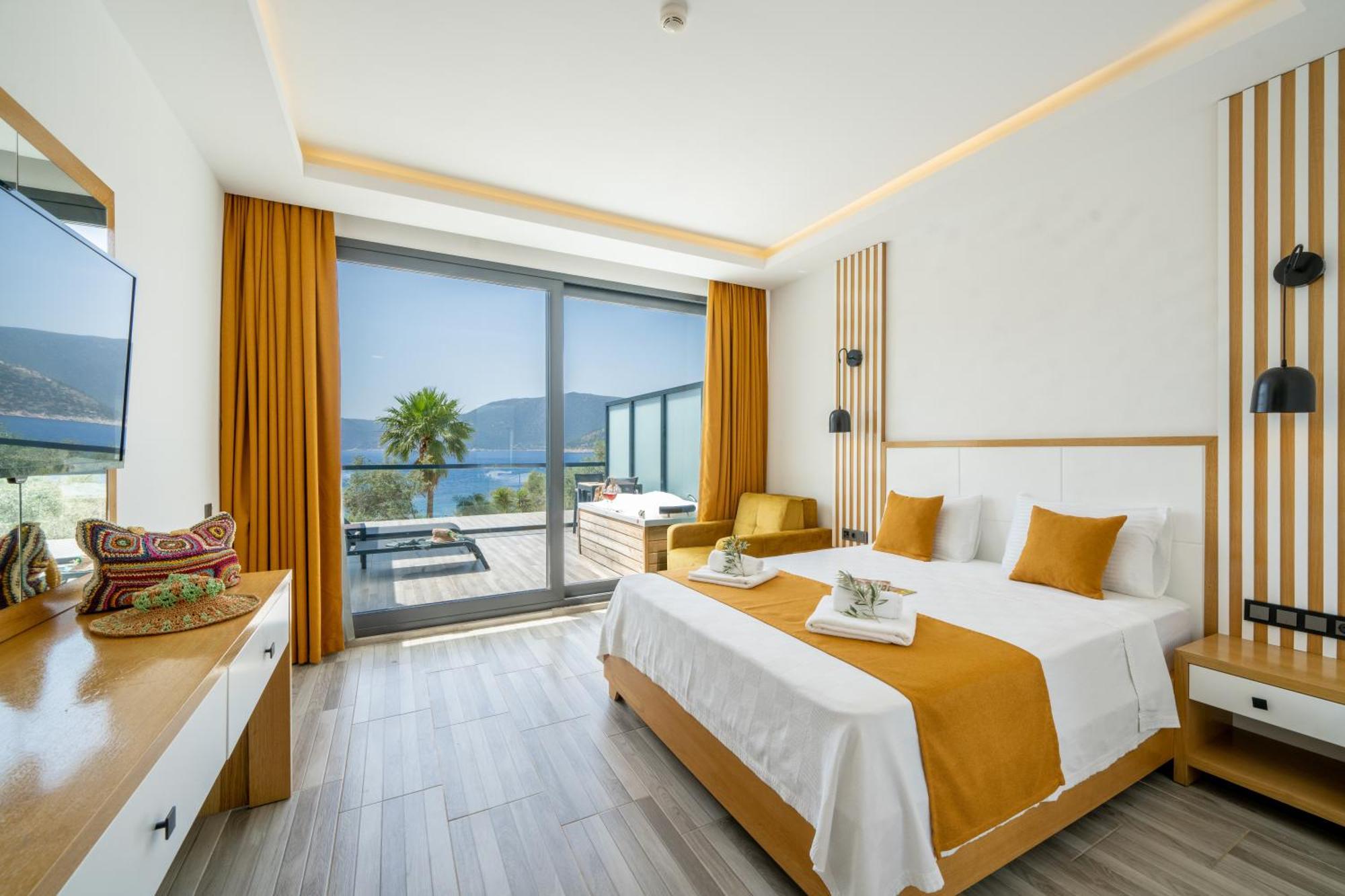 Kalkan Beach Park Hotel Каш Екстериор снимка