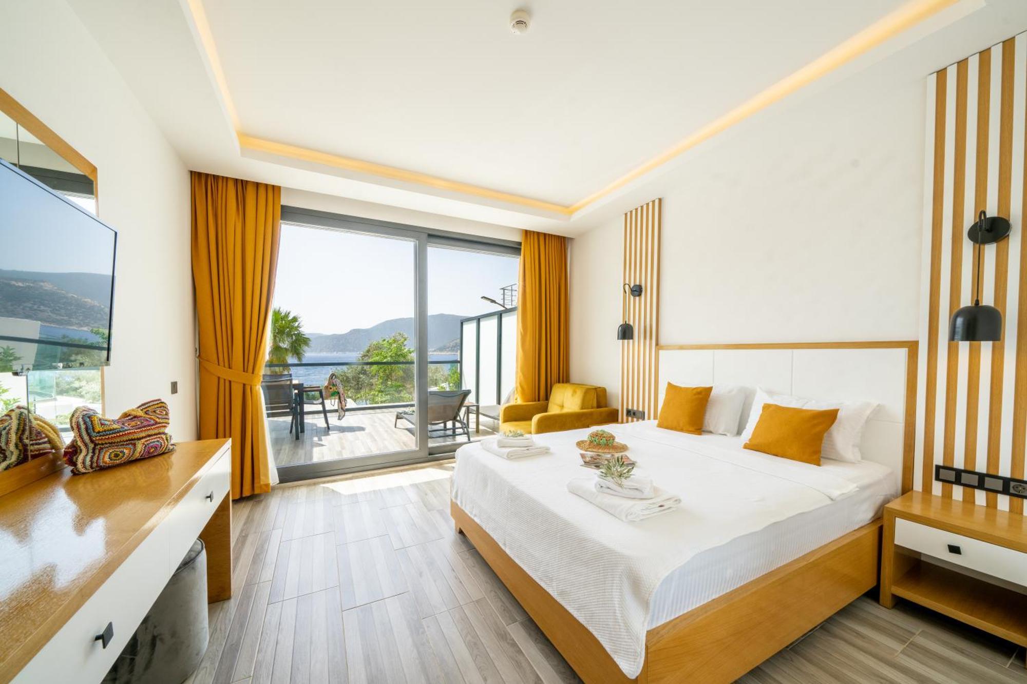 Kalkan Beach Park Hotel Каш Екстериор снимка